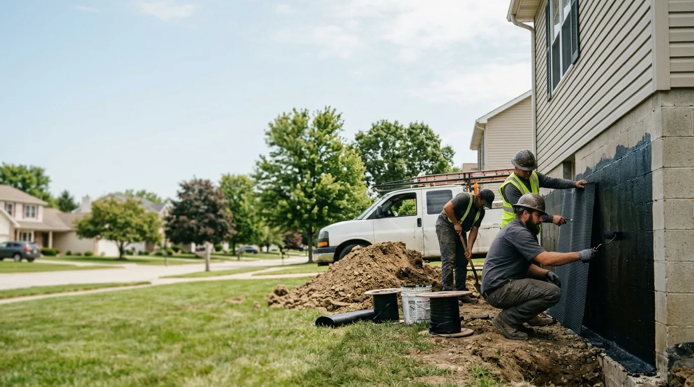 Basement Waterproofing in Brookston, IN near me